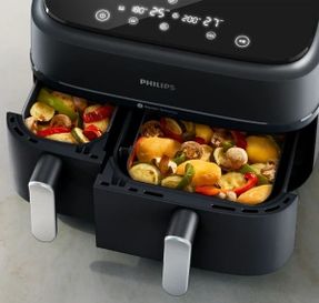 Philips Philips 3000 Series Dual-basket Airfryer, 9.5 Qt (9l)