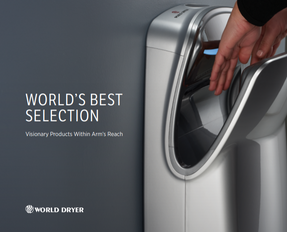 World Dryer Hepa-filtered Verdedri® Hand Dryer