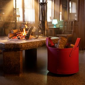 Limacdesign Roomy Firewood Holder Tonda