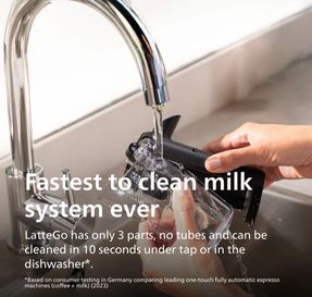 Philips Philips 2300 Fully Automatic Espresso Machine With Lattego Milk Frother