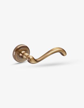 Groel María Door Handle Set On Round Rose