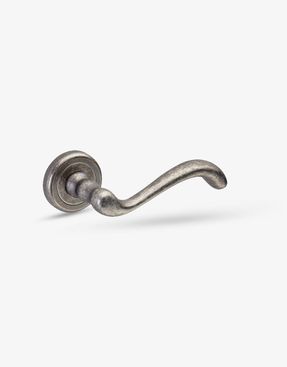 Groel María Door Handle Set On Round Rose