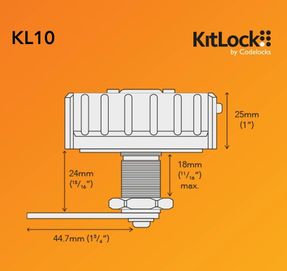 Codelocks Kitlock foundation Kl10 Mechanical Combination Lock