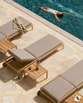 Ethnicraft Jack Outdoor Adjustable Lounger