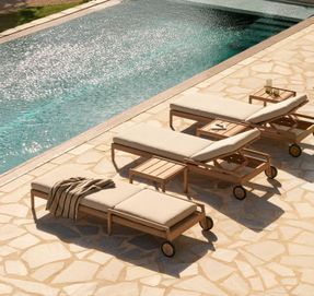 Ethnicraft Jack Outdoor Adjustable Lounger