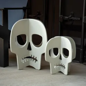Lolldesigns Halloween Skull Decorations