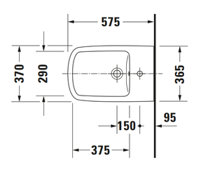 Duravit Durastyle Floorstanding Bidet