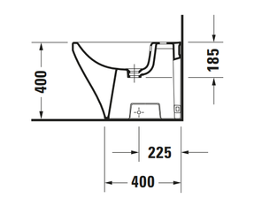 Duravit Durastyle Floorstanding Bidet