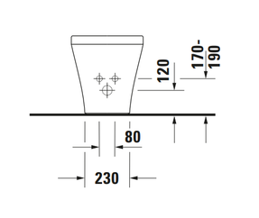 Duravit Durastyle Floorstanding Bidet