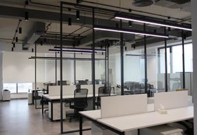 Apton Quartz Double Glazed Blend Partitioning