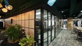 Apton Quartz Double Glazed Blend Partitioning