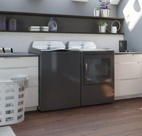 Ge Appliances GE Profile™ Energy Star® 7.4 Cu. Ft. Capacity Aluminized Alloy Drum Electric Dryer
