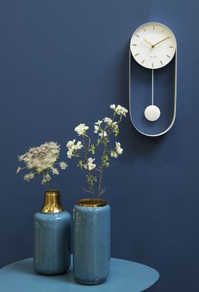 Present Time Wall Clock Pendulum Charm