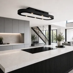 Luxair Pista 120cm Recirculating Only Ceiling Cooker Hood