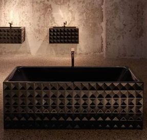 Bette BetteLoft Ornament Wall-mounted, 4 rows Washbasin