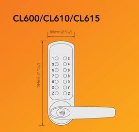 Codelocks CL600 Marine Panic Access Kit