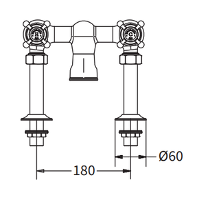 Crosswater Belgravia Bath Tap