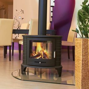 Kratki Wood Burning Cast Iron Stove Tunnel Kratki K8 Ø 130 9 Kw