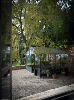 Unopiu Orangerie Freestanding Greenhouse With Polycarbonate Roofing