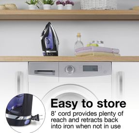 Hamilton Beach Steam Iron With Retractable Cord