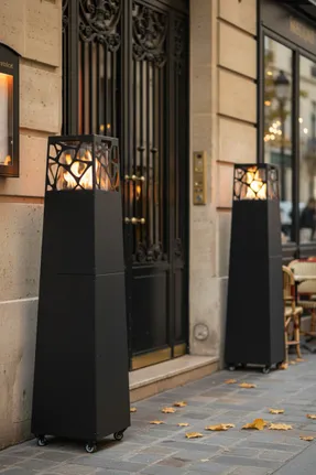 Planika Pyramid Outdoor Fireplaces