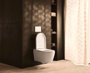 Duravit Sensowash Starck F Compact Shower Toilet, Pro