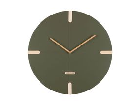 Present Time Wall Clock Oxford Round