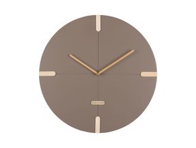 Present Time Wall Clock Oxford Round