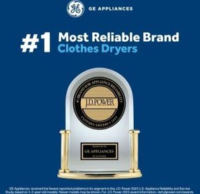 Ge Appliances GE® 7.4 Cu. Ft. Capacity Electric Dryer With Up To 120 Ft. Venting And Sensor Dry