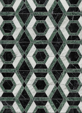 Bisazza Sofia Green Flooring