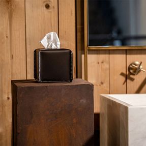 Limacdesign Regenerated Leather Towel Holder Nubo