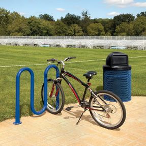 Anova Streetside 5-Bike/3-Loop Bike Rack, Powder Coated, Surface Mount