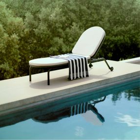 Petite Friture Week-end Sunbed Cushion - Beige