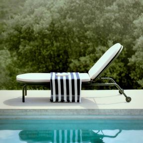 Petite Friture Week-end Sunbed Cushion - Beige