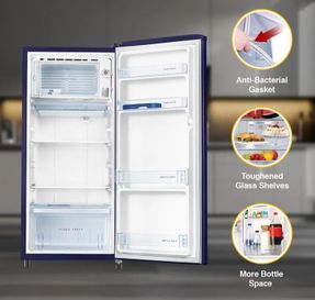 Whirlpool Wde 184l 3 Star Single Door Refrigerator - Sapphire Blue-y