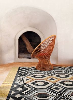 Bisazza Teodora Yellow Floor Tiles