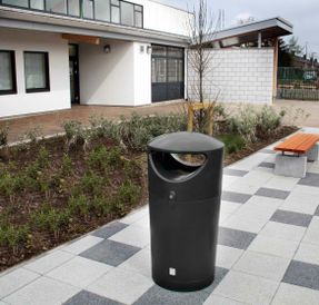 langley design Pewsham Litter Bin PLC400