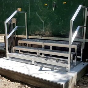 Upsideinnovations Generator Access Stairs