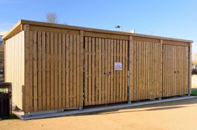 Langley Design Sheldon Cycle Shelter SCS313