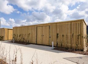 Langley Design Sheldon Cycle Shelter SCS313