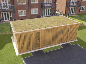 Langley Design Sheldon Cycle Shelter SCS313