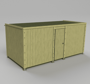 Langley Design Sheldon Cycle Shelter SCS313