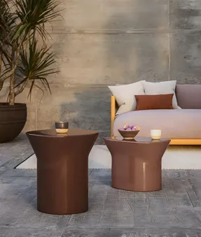 Unopiu Egadi High Stool In Fiberstone