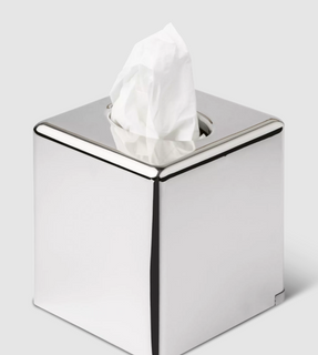 Bentley Sheryl Tissue box Chrome