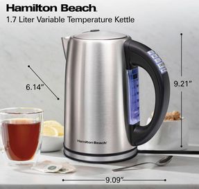 Hamilton Beach 1.7 Liter Variable Temperature Kettle