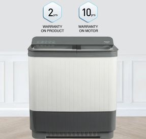 Panasonic 10 Kg 5 Star Semi-automatic Glass Lid Top Loading Washing Machine