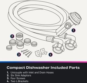 Ge Appliances GE Profile™ Energy Star® Smart Compact Dishwasher For Countertop