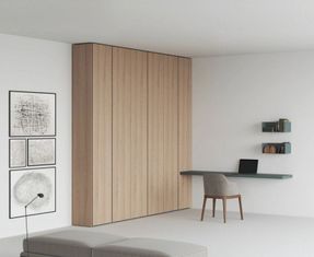 Caccaro Canneté wardrobe with blind corner and desk