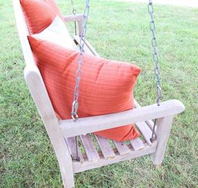 Country Casual Teak Carlisle 4 ft. swing