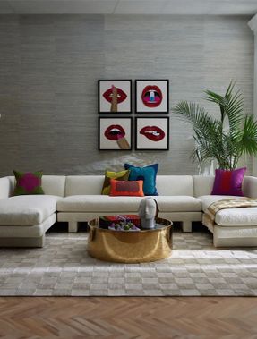 Jonathan Adler Hush Beaded Art